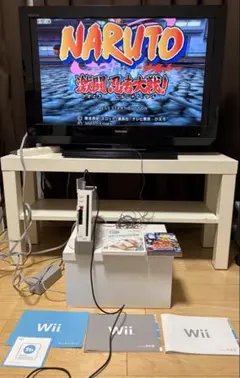 すぐに遊べるセット　Wii本体 +付属品+ゲームソフト