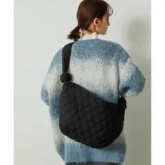 URBAN RESEARCH 中綿キルティングショルダーバッグ 大容量 美品