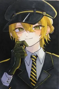 手描きイラスト アナログ オリジナル