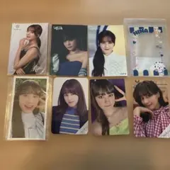 NiziU Nina カード とステッカー7枚セットとフォトスリーブ