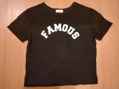 ダブルクローゼット★メッシュ　tシャツ　半袖　黒☆ハニーズ　wcloset guのサムネイル