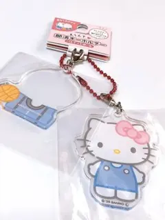 サンリオ25.ハローキティ 部活キーホルダー (バスケットボール) アクキー