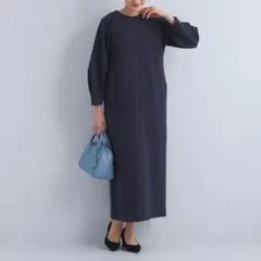 スビンコットンミックス ダンボール フォルム ワンピース