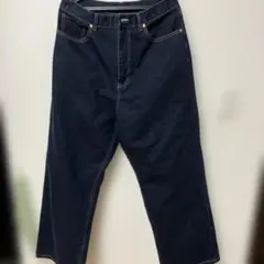未使用品　ストレートデニムパンツ