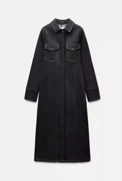 ZARA デニムワンピース　Lサイズ
