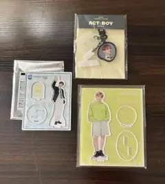 TXT YEONJUN ヨンジュン　アクスタ　キーホルダー