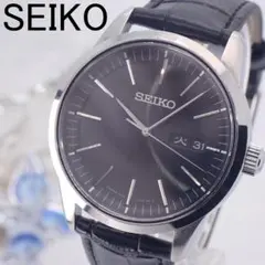 稼働★ セイコー セレクション ソーラー腕時計 V158 漢字デイデイト