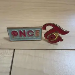 TWICE ONCE ピンバッジセット