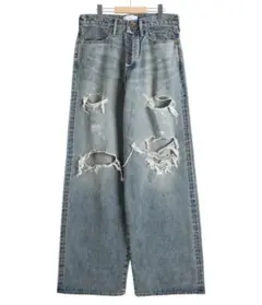 完売SUGARHILL DAMAGED MODERNDENIM PANTS 32