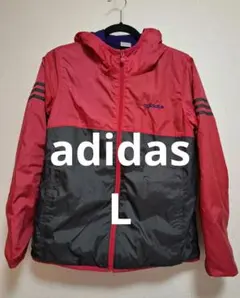 アディダス フード付きウィンドブレーカー