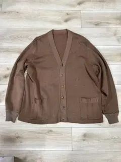 MAATEE&SONS ニットシャツカーディガン ブラウン 美品 L コモリ - メルカリ