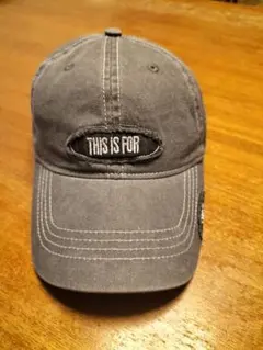 TWICE THIS IS FOR グレーキャップ