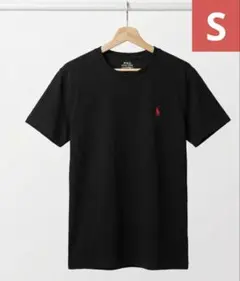【新品未使用】Polo Ralph Lauren クルーネック Tシャツ 黒Sのサムネイル