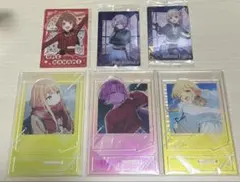 学園アイドルマスター　アクリルスタンド3種＋ウエハースカード2種＋クリアカード