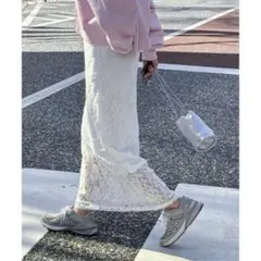 NOBLE SELLICHI 2wayストレッチレーススカート