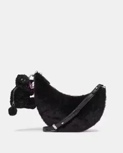 【新品未使用】kate spade ケイトスペード ペッパー ファー 猫 バッグ