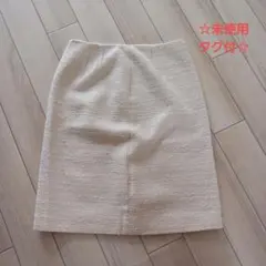 未使用タグ付 、日本製 ☆「 BALLSEY　タイトスカート　ツイード風 」 ☆のサムネイル