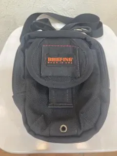 BRIEFING ブラック ショルダーバッグ