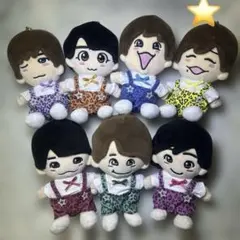 ちびぬい服　黄色ヒョウ柄セット　No.822-1