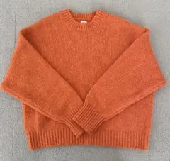 Ungrid オレンジ ニットセーター 長袖　【ほぼ未使用・美品】