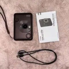 instax mini LiPlay ディープブロンズ インスタントカメラ 本体