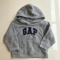 GAP フード付きトレーナー グレー　90
