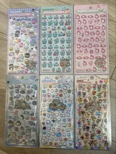 【新品未開封】ボンボンドロップシール　プチドロップステッカー　6枚セット　正規品