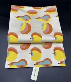 고급 폴리에스터 패션 벨트, 나고야 벨트, 과일, 사과, 기하학적 패턴, 400