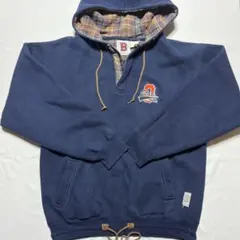 古着 Boa ハーフジップパーカー Mサイズ