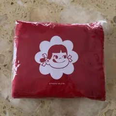 不二家　ペコちゃん エコバッグ 赤のサムネイル