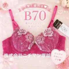 333円～株式会社ニチマン塚越 ピンクがかわいい♡ブラジャーのサムネイル