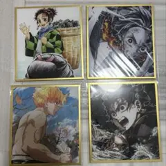 鬼滅の刃 無限城 WEBSHOPくじ アクリル色紙 炭治郎 善逸