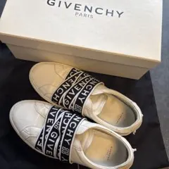 GIVENCHY ジバンシー ロゴストラップ スニーカー ホワイトのサムネイル