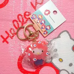 大阪万博 ミャクミャク クリアキーホルダー サンリオ ハローキティ