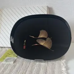 【新品未使用】紀州漆器 華山 夫婦鶴 お盆 ミニサイズ 小