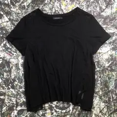 【美品】ラブレス-LOVELESS-シアーショルダーサイドレースカットソーのサムネイル