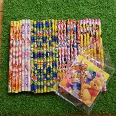 ディズニーキャラクター鉛筆(30本)セット おりがみメモ＆鉛筆セット