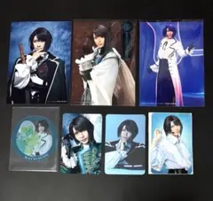 刀ミュ ふぉとカード ブロマイド ローソンプリント ステッカー 松井江 笹森裕貴