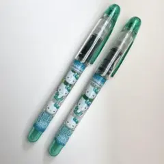 サンリオ ハローキティ ドローイングペン キラ⭐︎デコキティ万年筆 緑のサムネイル
