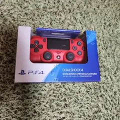 PS4 DUALSHOCK4 レッド ワイヤレスコントローラ