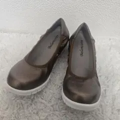 【美品】Balancoire フラットシューズ　バレエシューズ　 ブラウンのサムネイル
