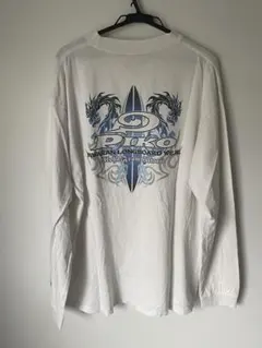 PIKO ロンT 長袖Tシャツ XL Y2K ホワイトのサムネイル