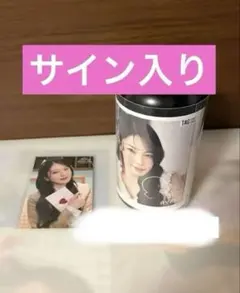 NiziU AYAKA ラベル缶 トレカ付き
