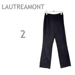 ロートレアモン　スラックス　パンツ　スエード生地　レディース　ボトムス　2