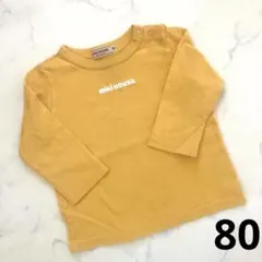 ミキハウス　ロングTシャツ　80