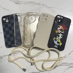 iphone13 ケース SHEIN セット パワーパフガールズ 紐付き