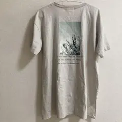 Samansa Mos2 blue バックプリントTシャツのサムネイル
