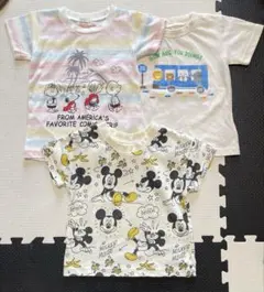 ベビー 半袖Tシャツ 3枚セット 90cm ミッキー、スヌーピー、その他