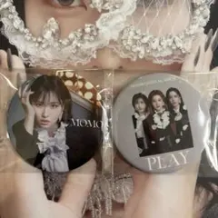 MISAMO PLAY モモ オール 缶バッジ 缶バッチ ミサモ TWICE