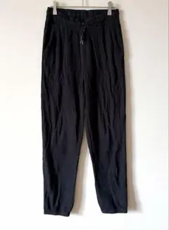 オールドネイビー スウェットパンツ リブ 黒 M 綿 部屋着 カジュアル